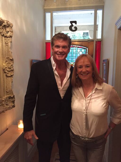 A visit from 'The Hoff!'