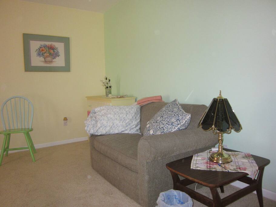 Bedroom 2 with twin size fold out