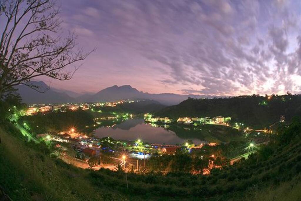 民宿周邊夜景