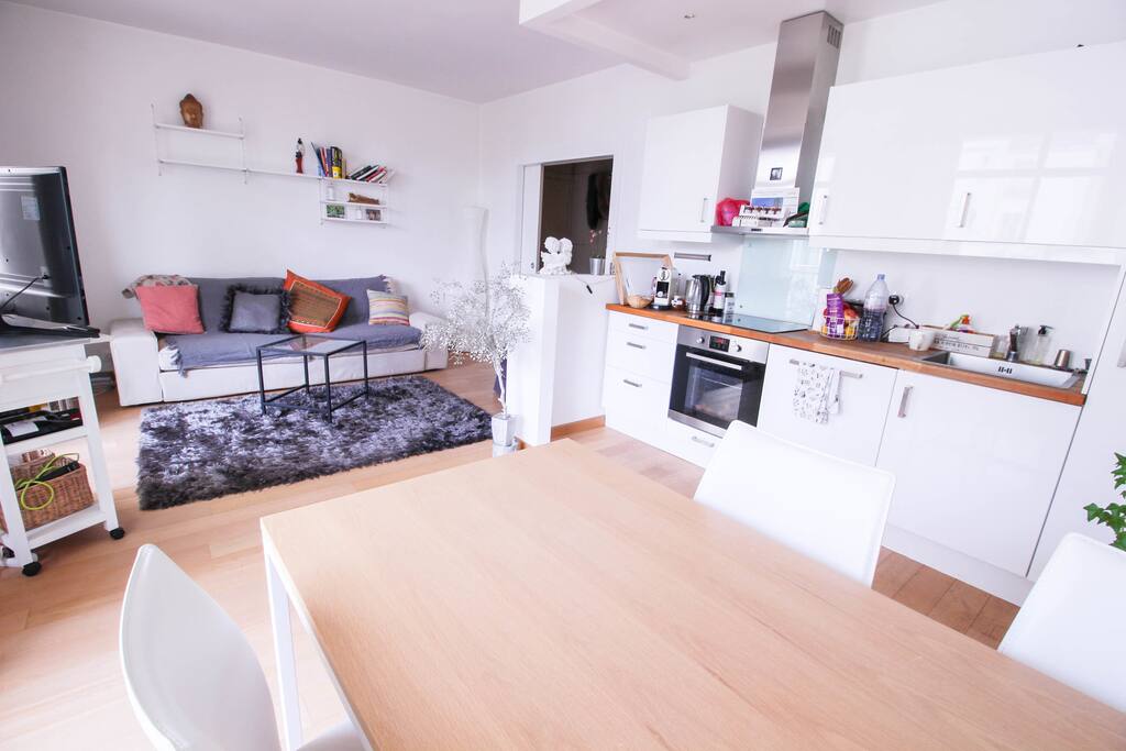Large dining table