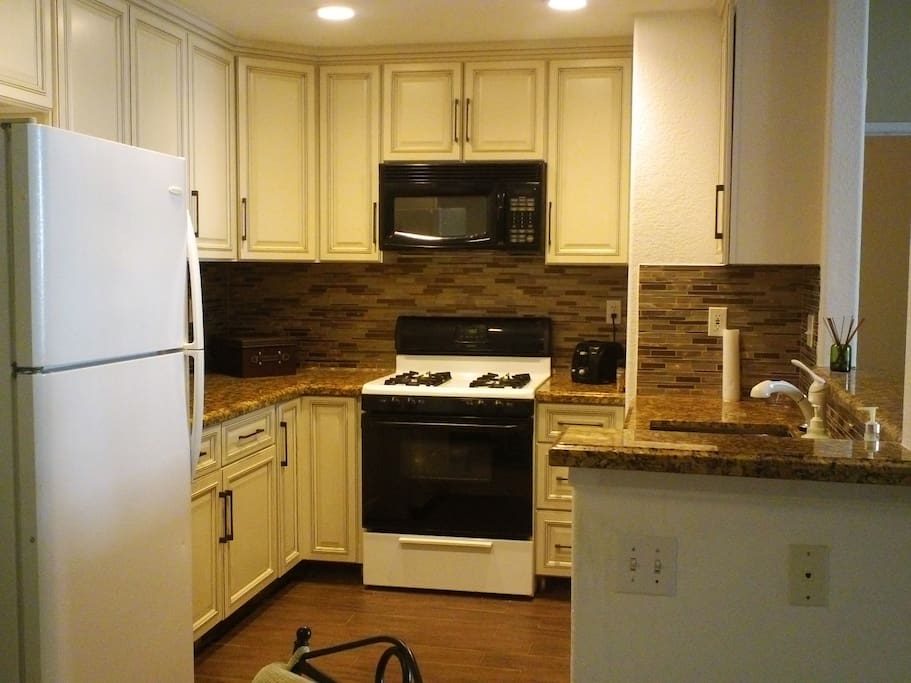 Upgraded kitchen and appliances