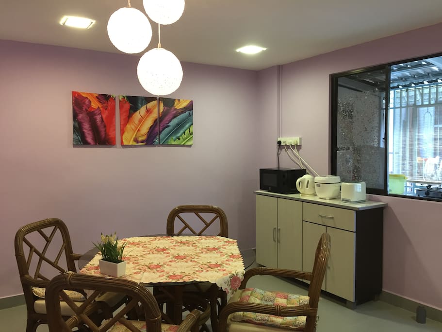 Living room with Romaric lightings