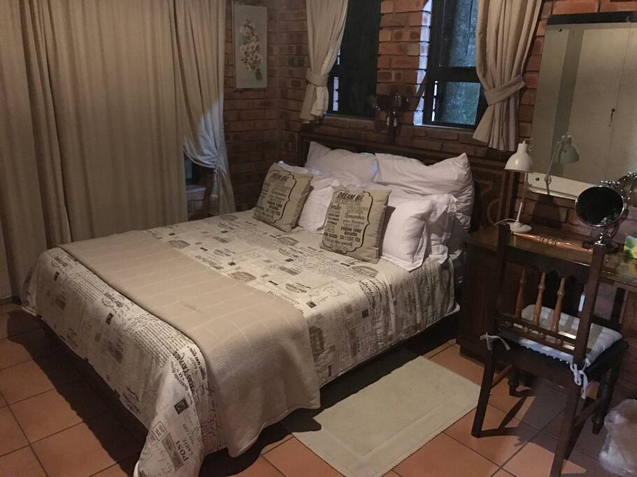 Spacious bedroom 1 with queen size bed