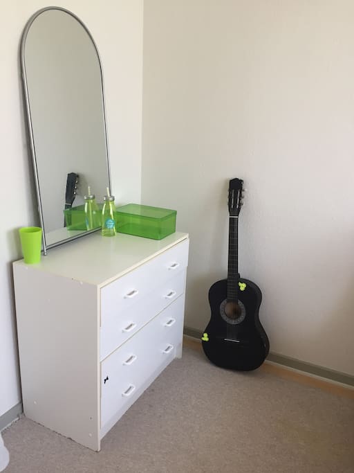The dressing table