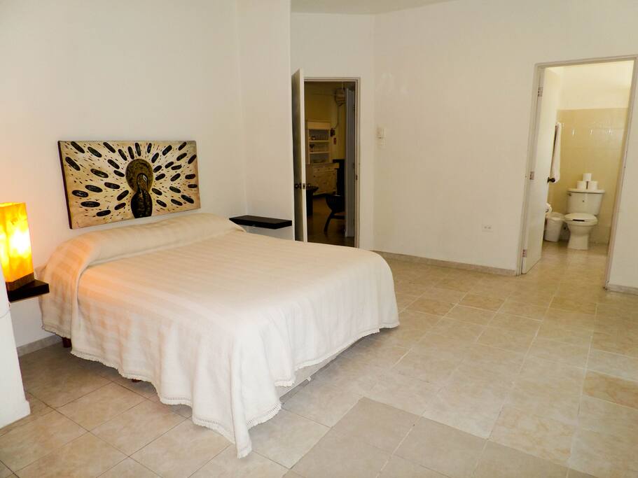 Master bedroom with private en-suite bath.