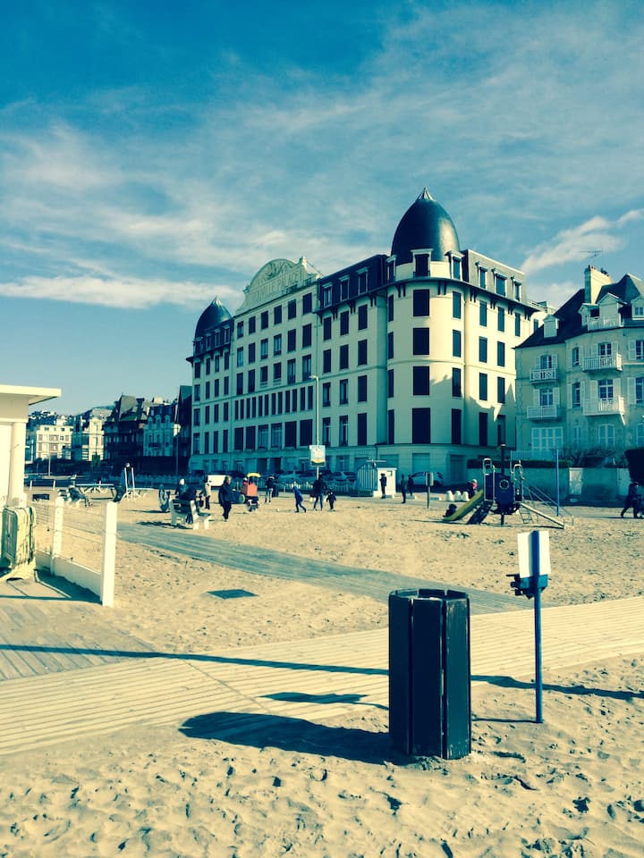 Studio Résidence Palace de Trouville - Beach