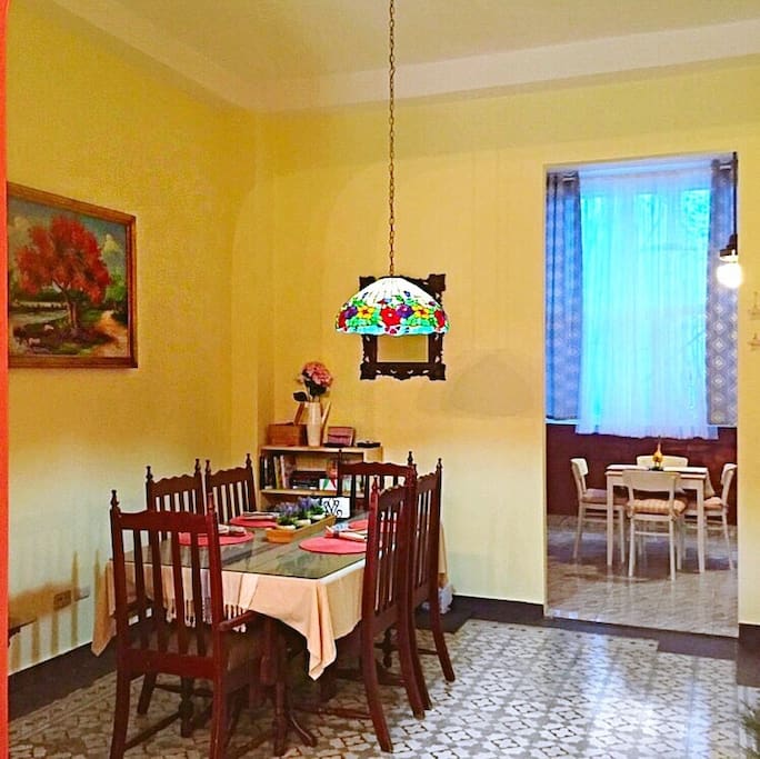 Formal Dining and Informal TV/breakfast room view