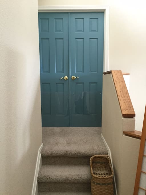 Door to main bedroom
