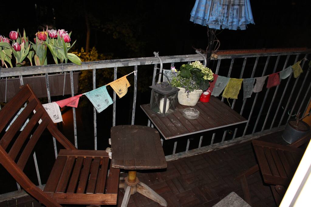 Balkon im dunkeln fotografiert... :-)