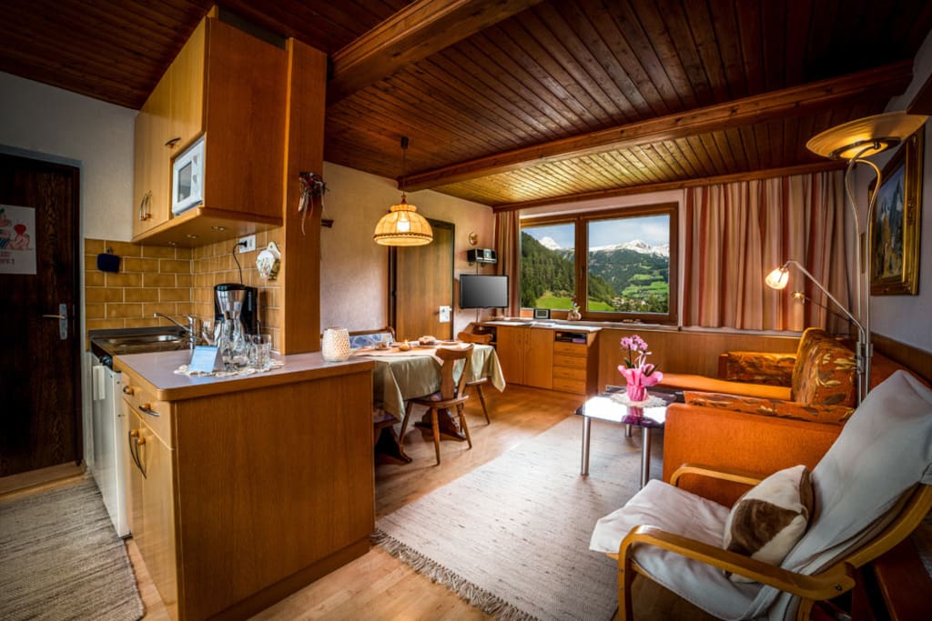 Wohnzimmer und Küche