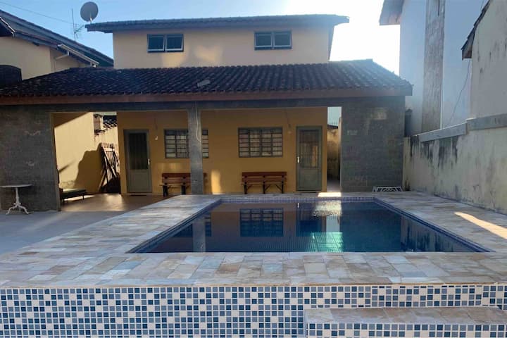 Casa 10com Piscina Geminada/condômin Martins De Sá - Caraguatatuba