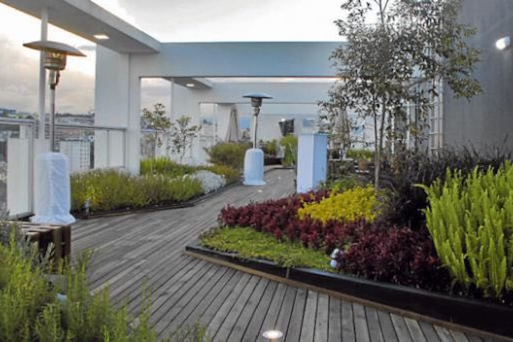 YOU CAN PASS ON OUR TERRACE AND FEEL IN A BEAUTIFUL GARDEN