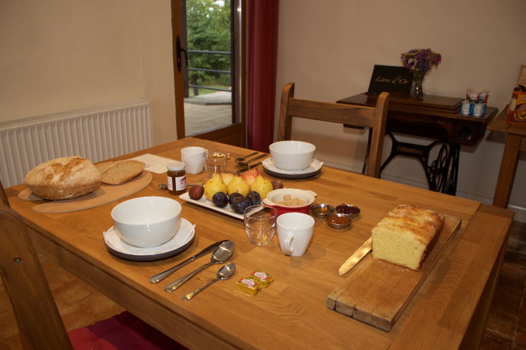 Breakfast is included in the price of your stay.