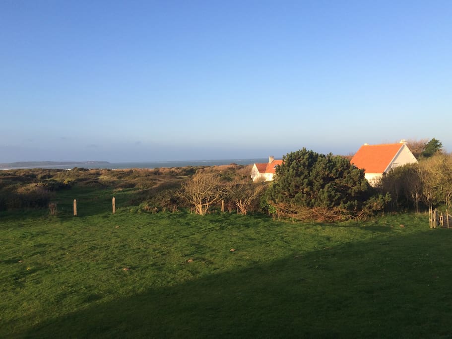 Vue sur la baie de Wissant
