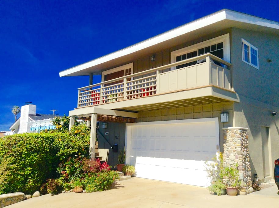 Your 2nd. story, ocean view, Beach House with South facing deck.