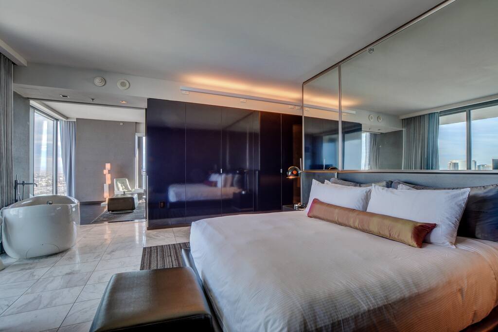 We get rave reviews about the comfortable bed !!