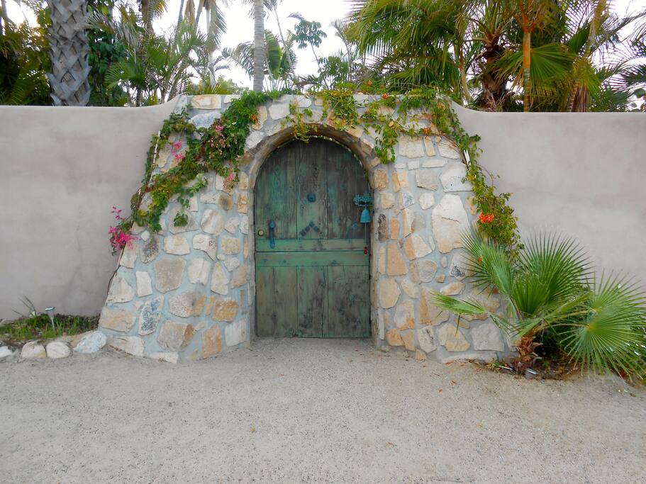 Find the door and ring the bell....