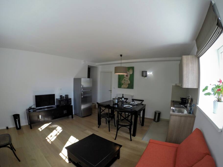 Tv satellite et wifi haut débit dans tout l'appartement