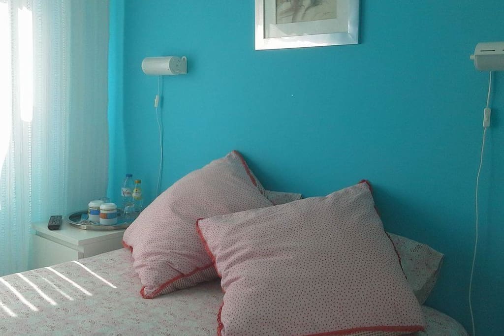 Quarto de dormir- jovem e romântico