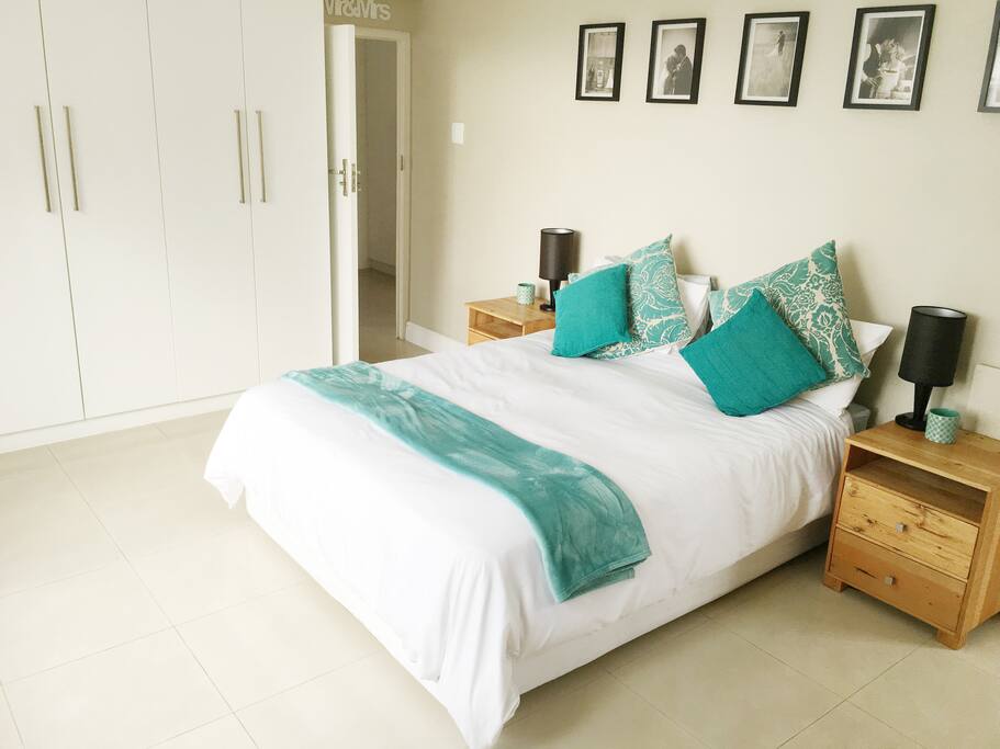 Main bedroom: Plenty of cupboard space.