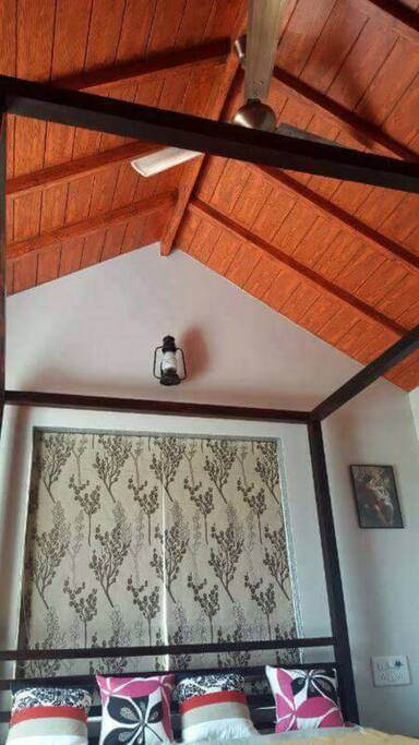 Bedroom with a.c.