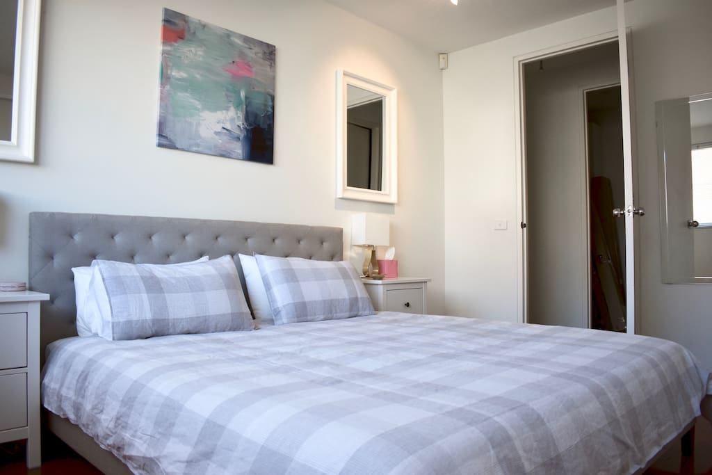 Spacious master bedroom
