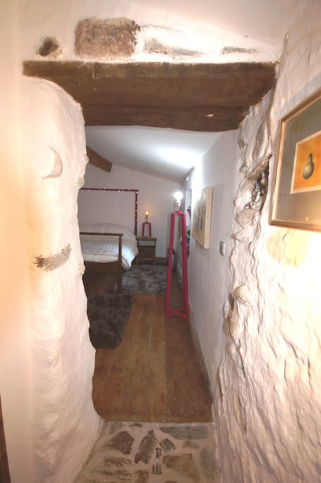 The ancient entrance into your suite