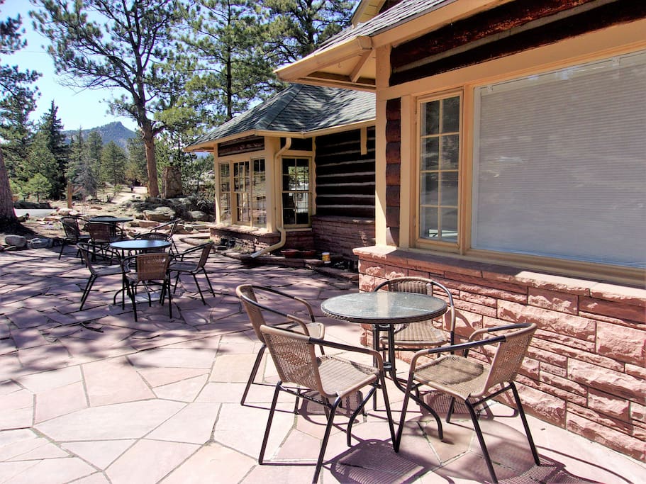 Lodge patio