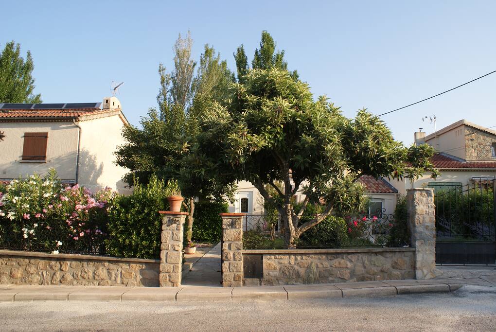 Front view from street