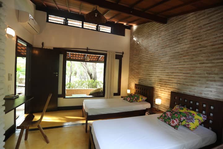 Dvojlôžková izba v chate