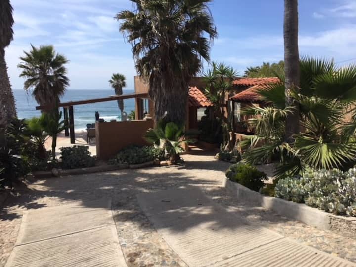 Ocean front + view + mild weather
