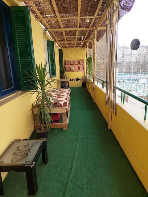 Flat with 10m sunnyTerrace in (Tahrir Square).
