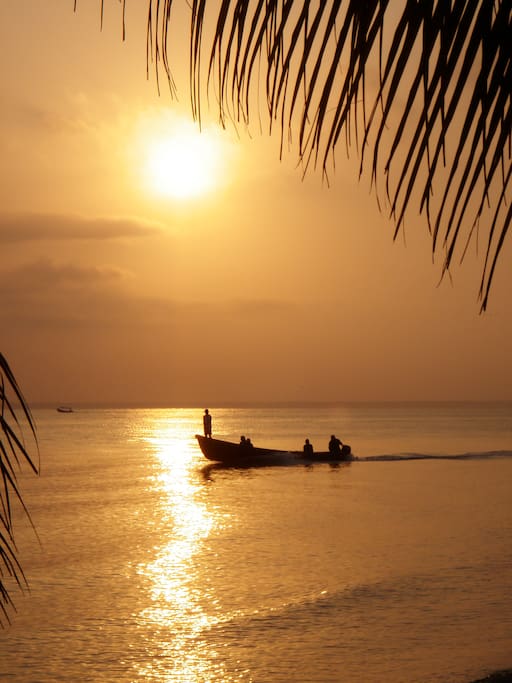 Bellos amaneceres caribeños