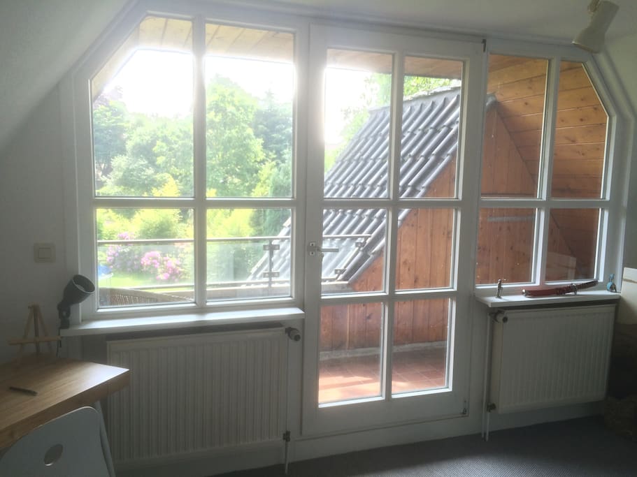 Balkon von Innen