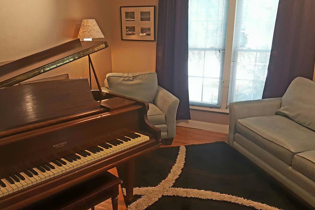 Piano player? Feel free to make your own music.