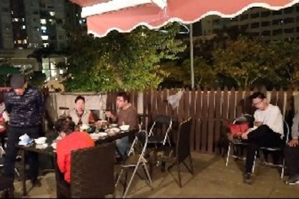 big terrace