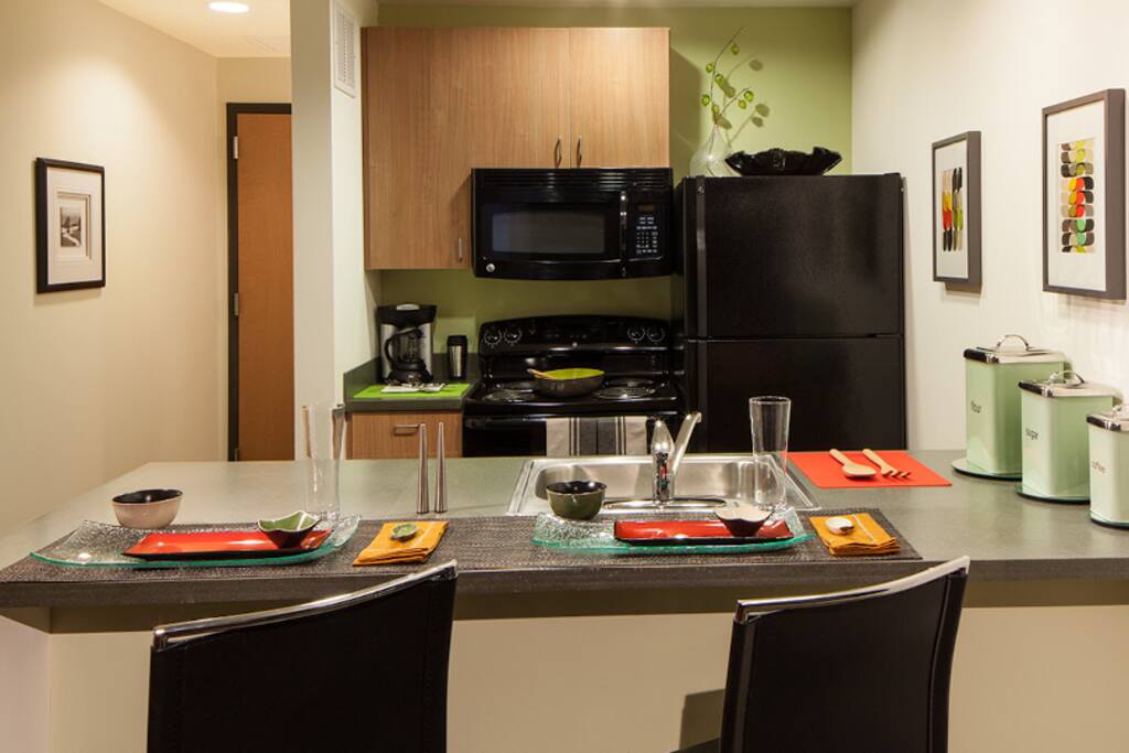Kitchen in Radian - fully furnished