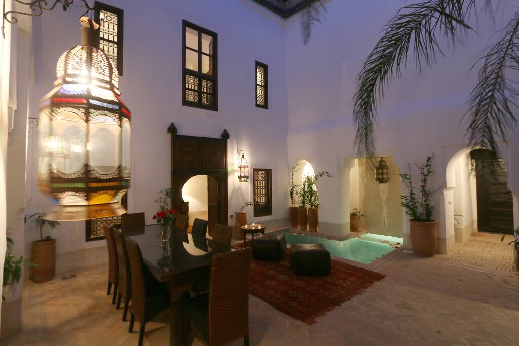 Patio and pool