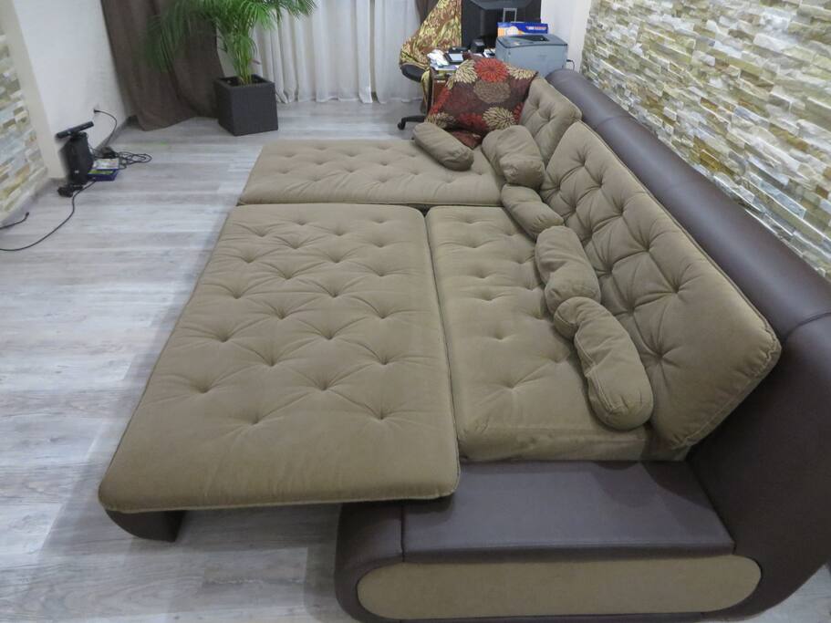 2x3 meters for fun and sleeping