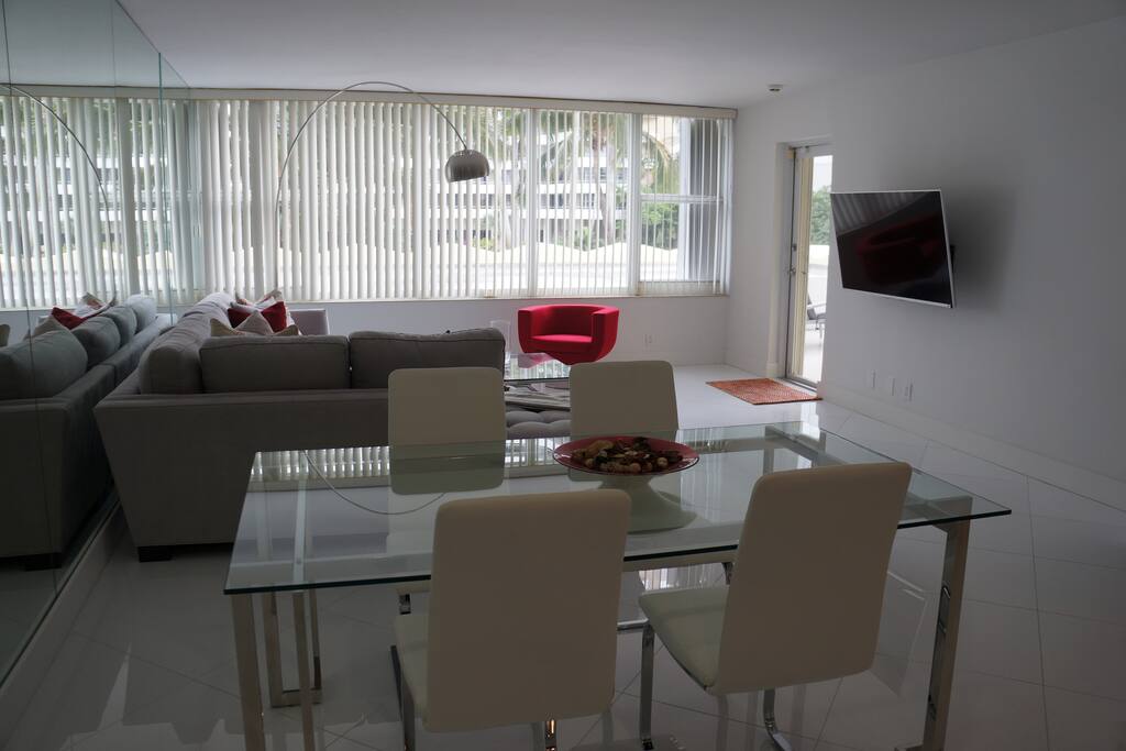 Dining area and Living