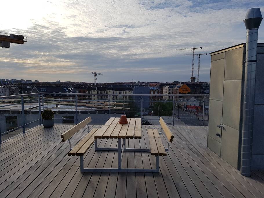 Rooftop terrace