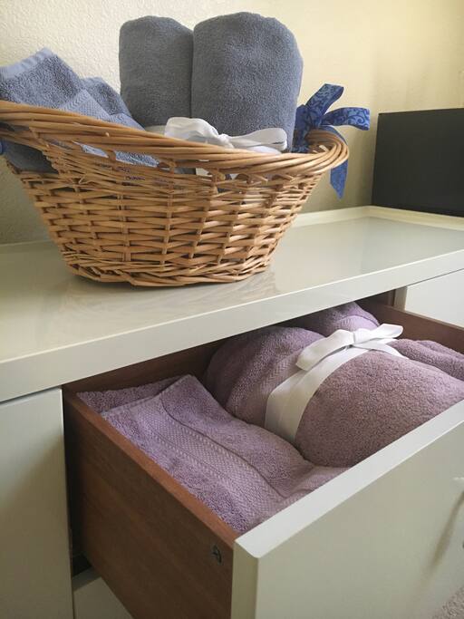 Clean towels!