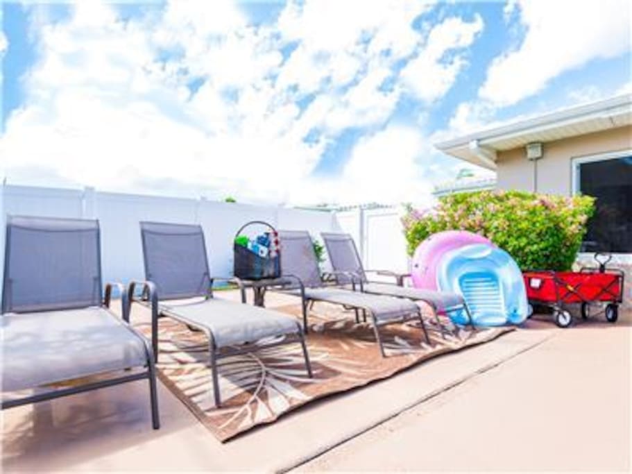 Relax and catch some rays!