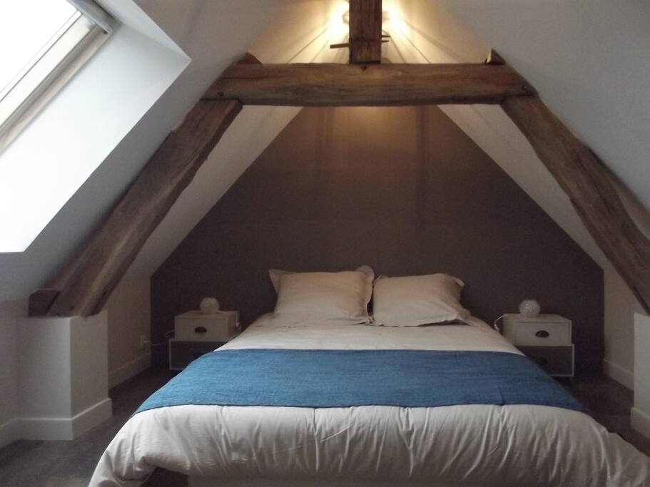 Chambre en mezzanine