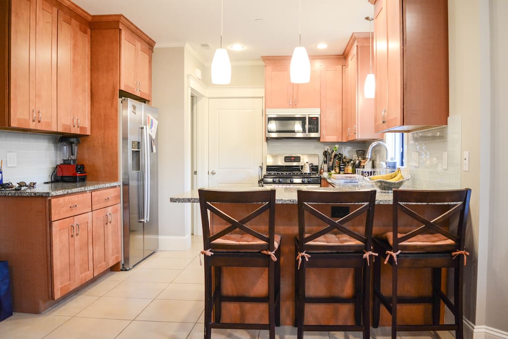 Enjoy making coffee or a meal in our gorgeous, fully-equipped kitchen