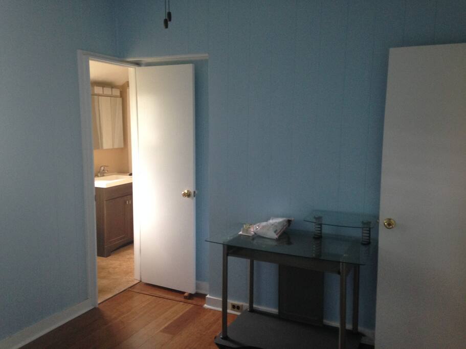 Private bath in bedroom