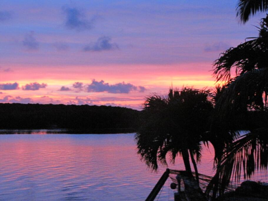 Sunsets are gorgeous