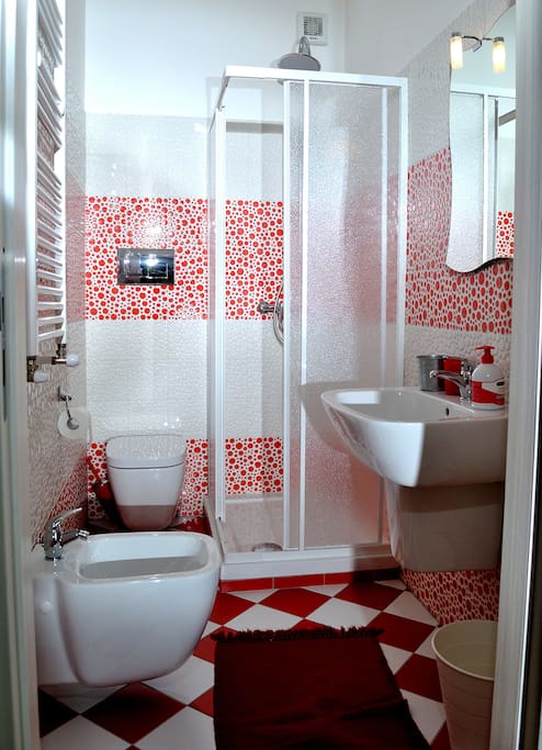 Bagno privato in camera