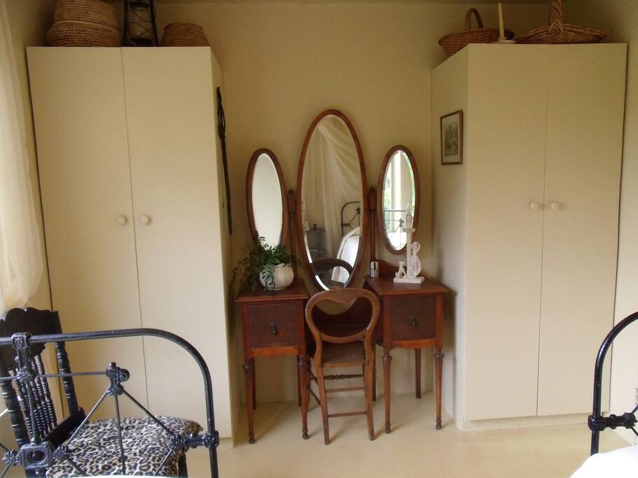 Wardrobes for your use.