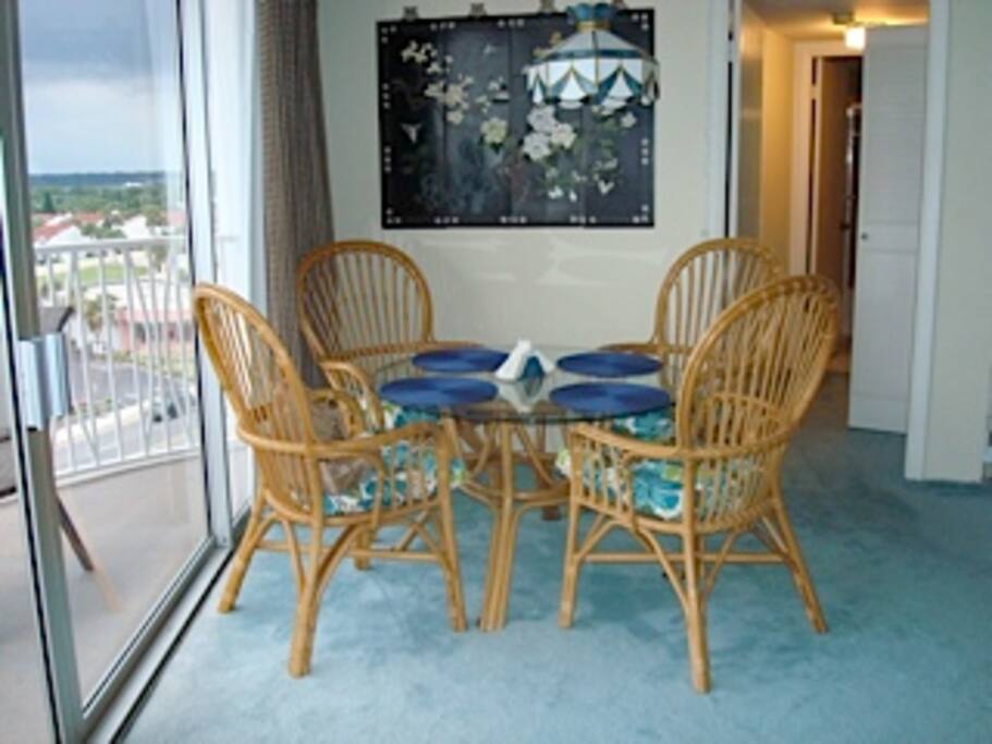 Dining Area with River view